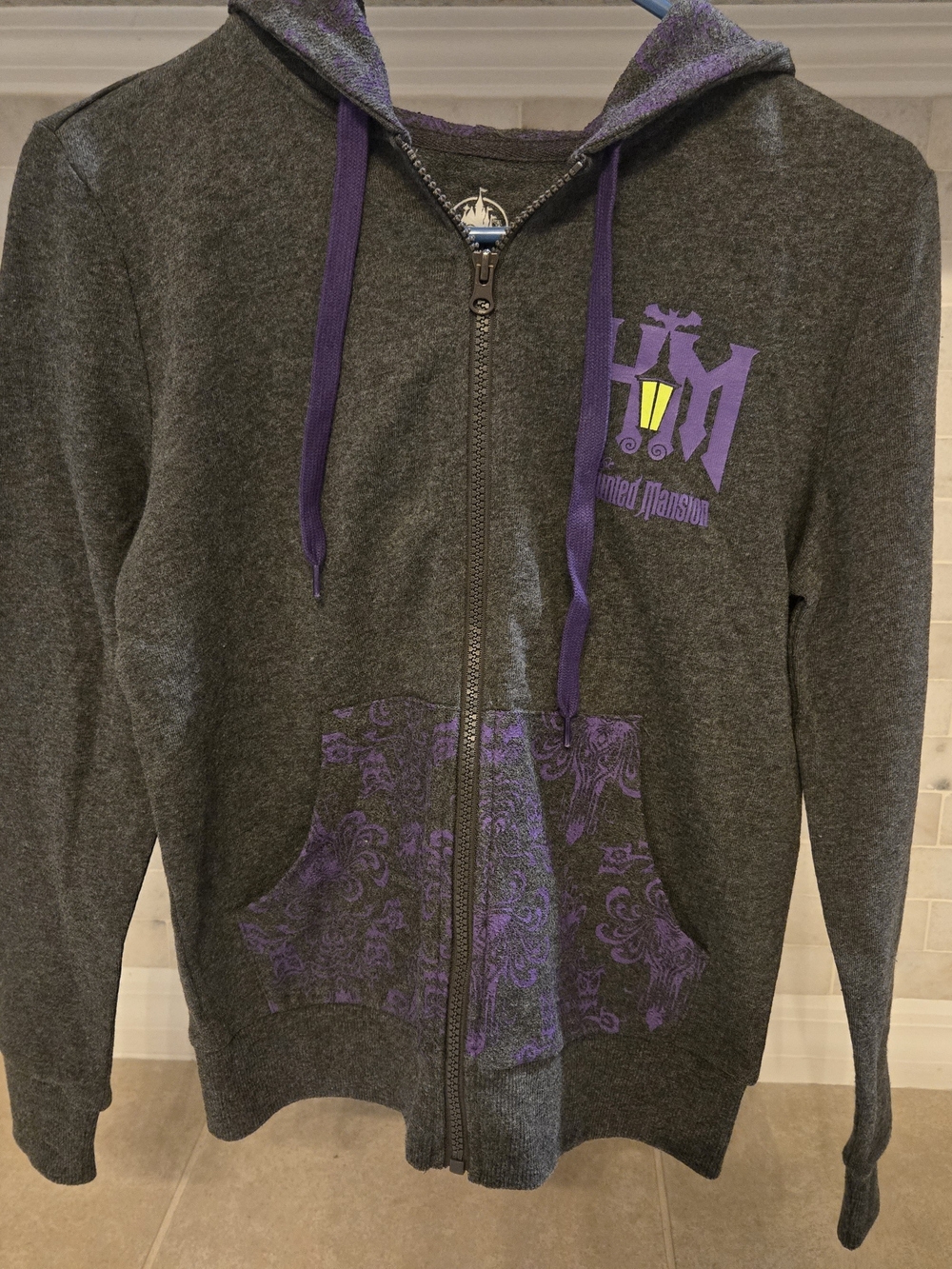 Disney Women’s Haunted Mansion Zip Hoodie